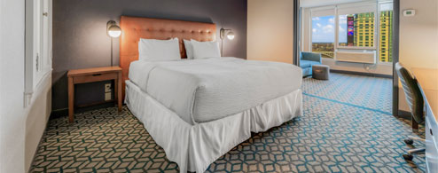 Hotel Rooms - Presidential Suite with 1 King Bed - Whirlpool & Sitting Area with Sofa Bed - Fallsview - Wyndham Fallsview Hotel